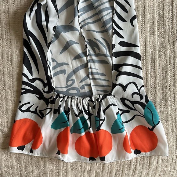 STAUD Zebra Print Backless top - size S - Picture 5 of 6